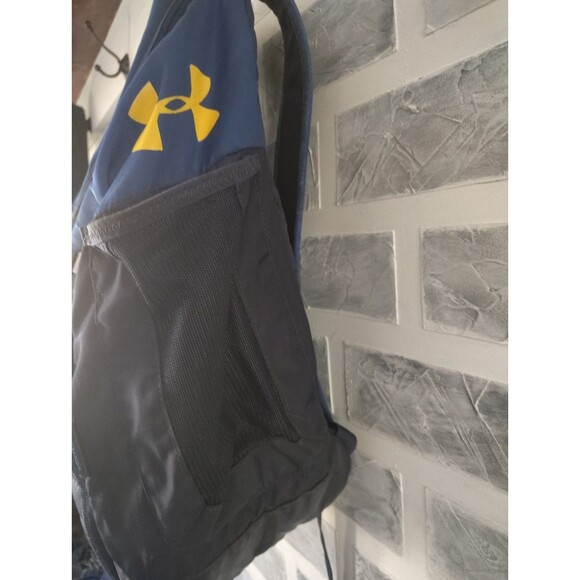 UNDER ARMOUR Backpack Steph Curry SC30 Blue Yellow Basketball Sports College - Picture 5 of 16